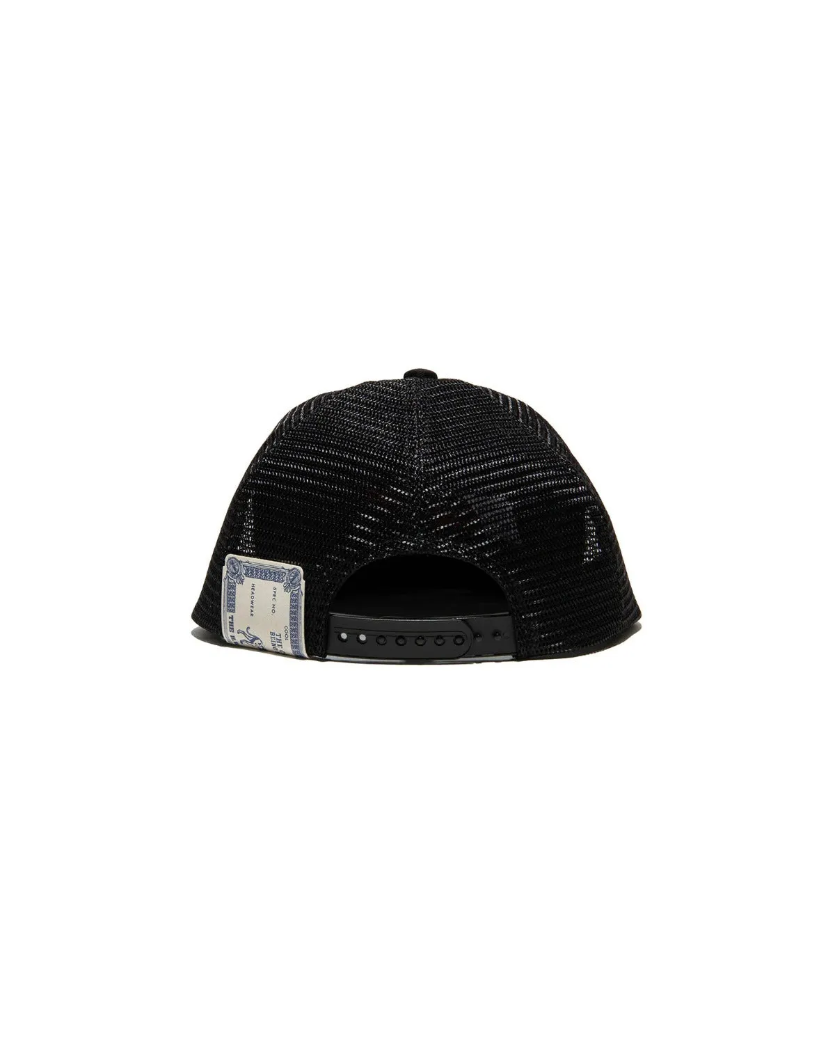 COTTON MESH CAP - Black sold by H.W. Dog & Co product image thumbnail 5