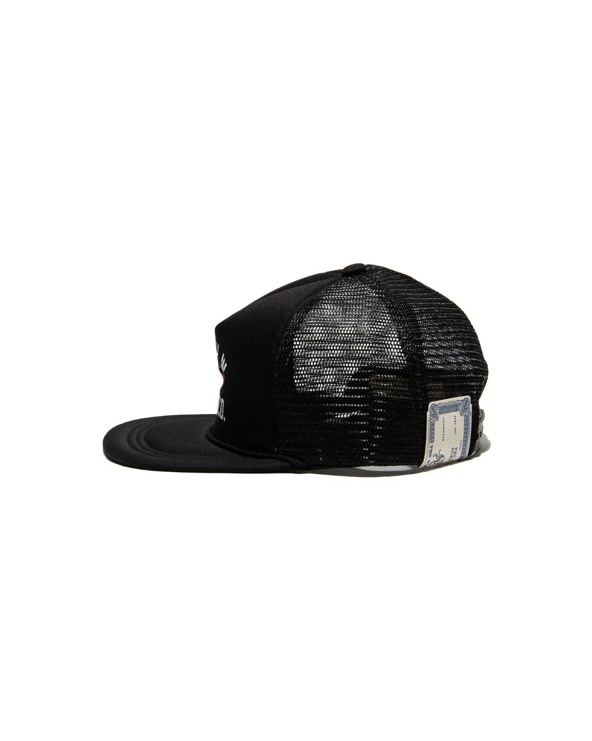 COTTON MESH CAP - Black sold by H.W. Dog & Co product image thumbnail 4
