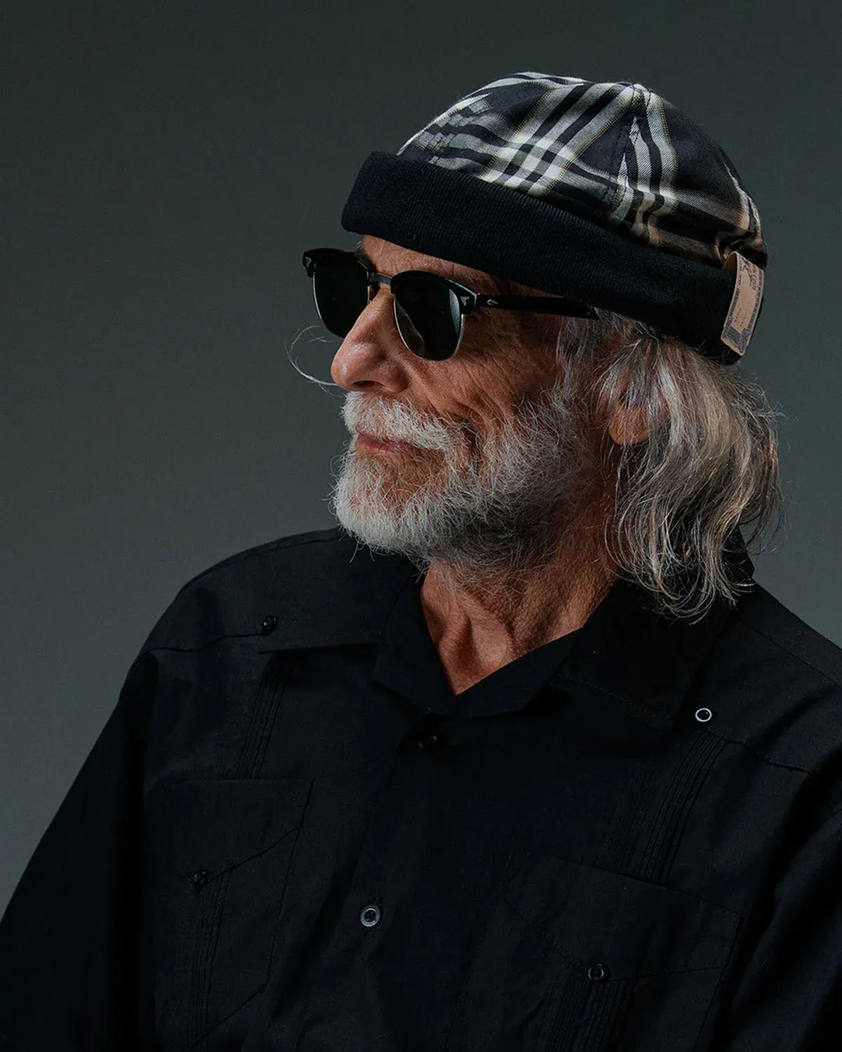 OMBRE ROLL CAP - Navy sold by H.W. Dog & Co product image thumbnail 2