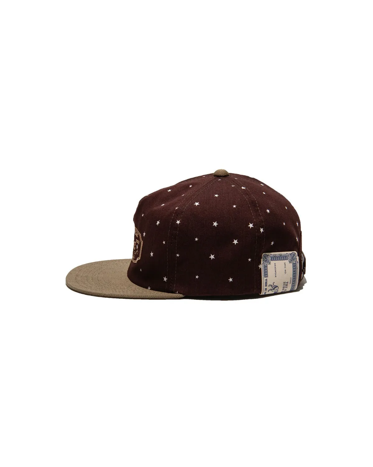 STARS CAP - Brown sold by H.W. Dog & Co product image thumbnail 4