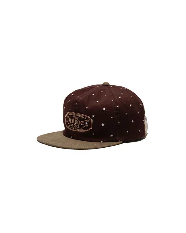 STARS CAP - Brown made by H.W. Dog & Co