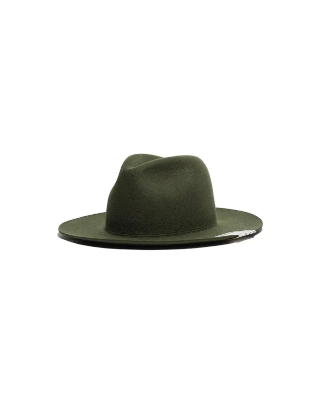 TRAVELERS HAT - Olive made by H.W. Dog & Co