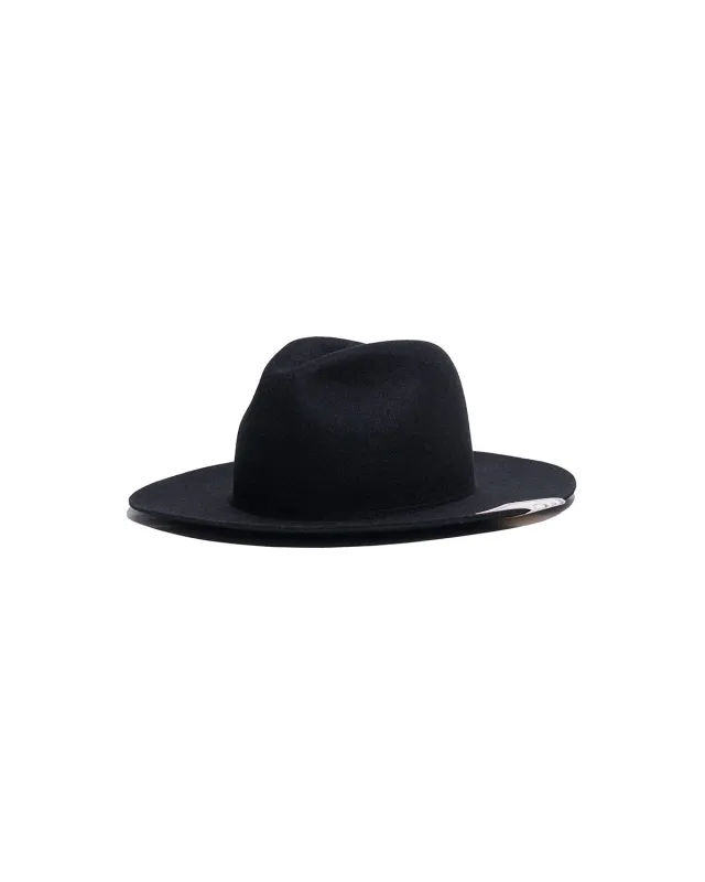 TRAVELERS HAT - Black made by H.W. Dog & Co