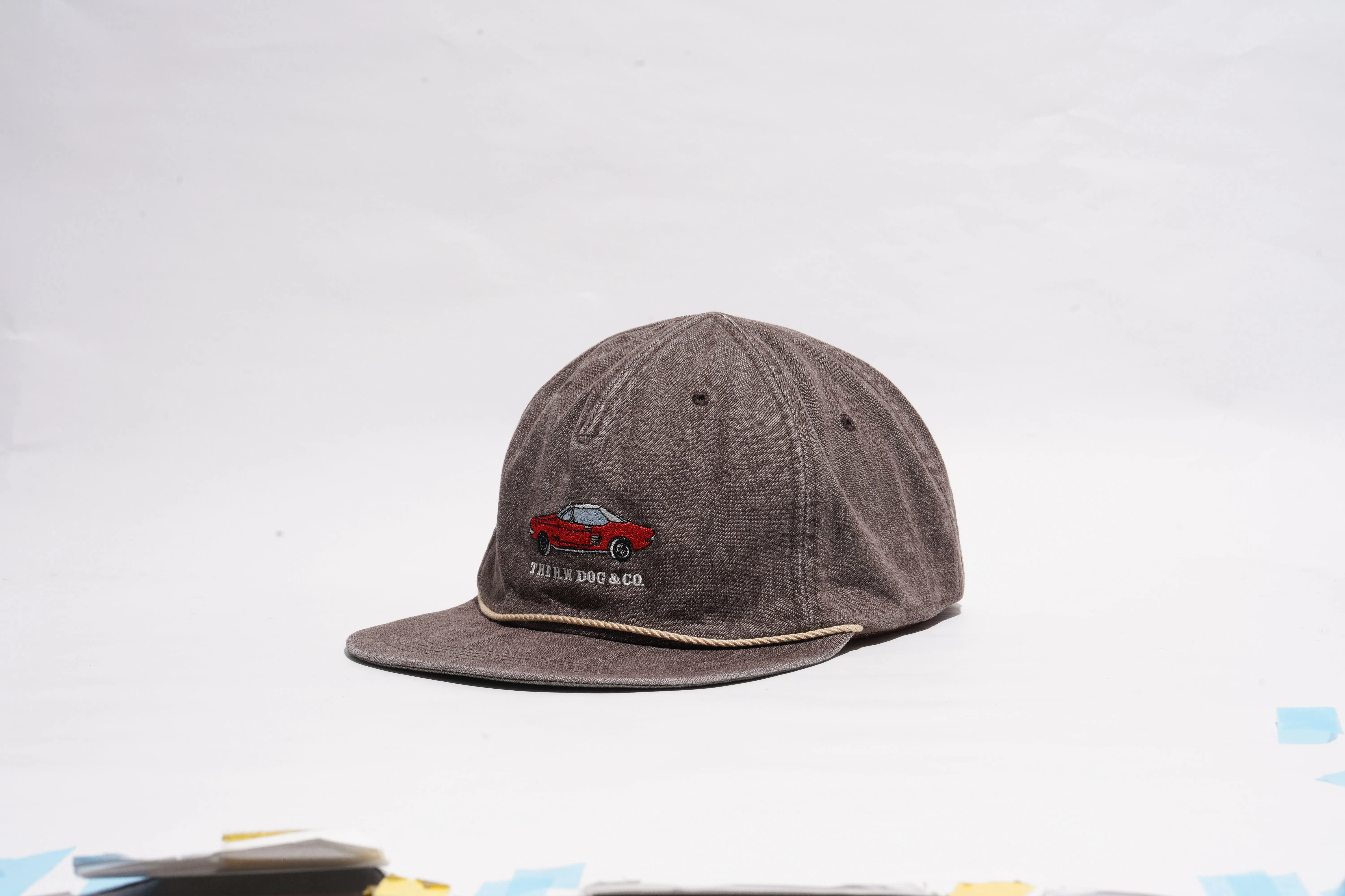 26AW COLLECTION - DENIM BIKERS CAP sold by H.W. Dog & Co product image thumbnail 3