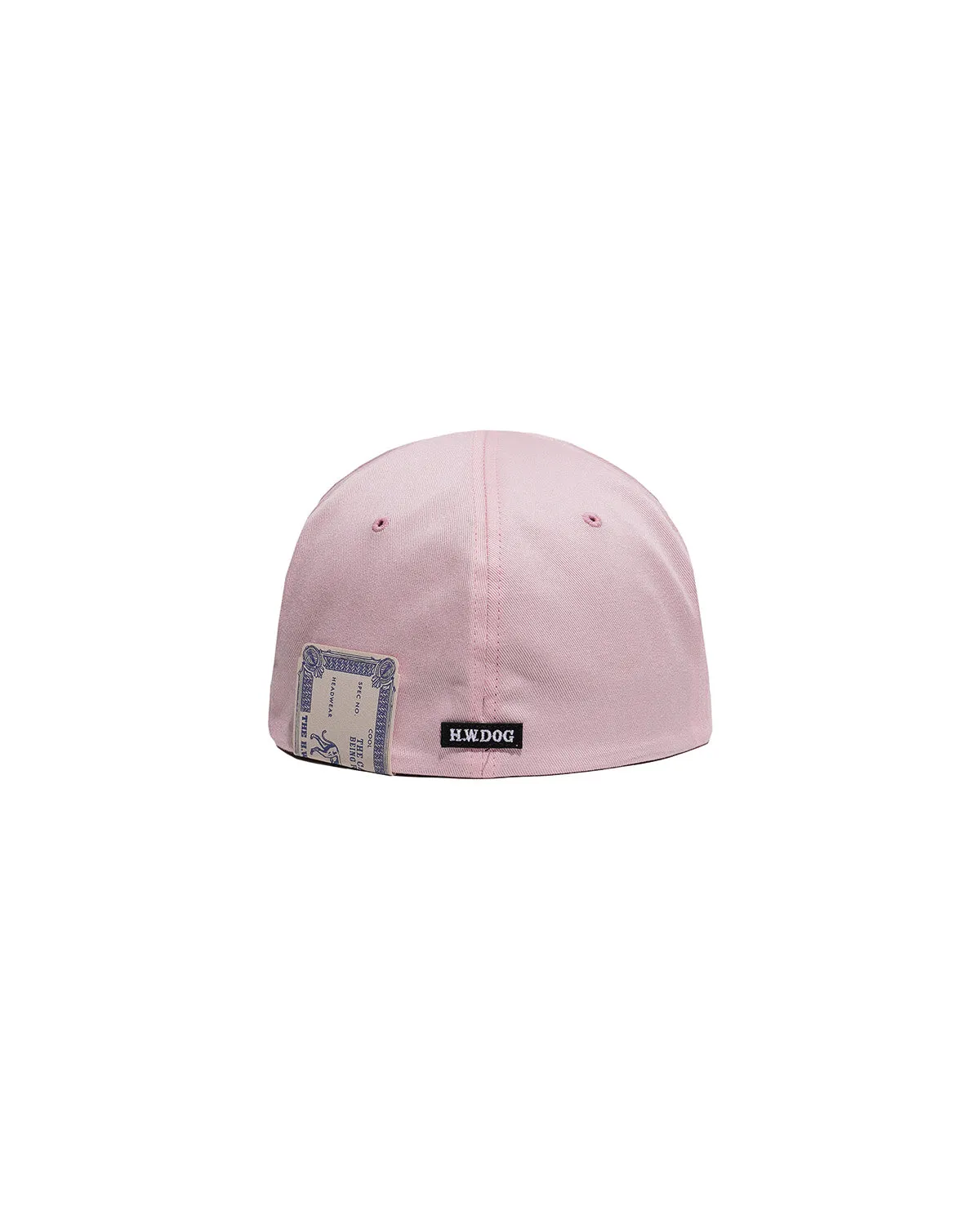 HW WASHED BIKERS CAP - Pink sold by H.W. Dog & Co product image thumbnail 5