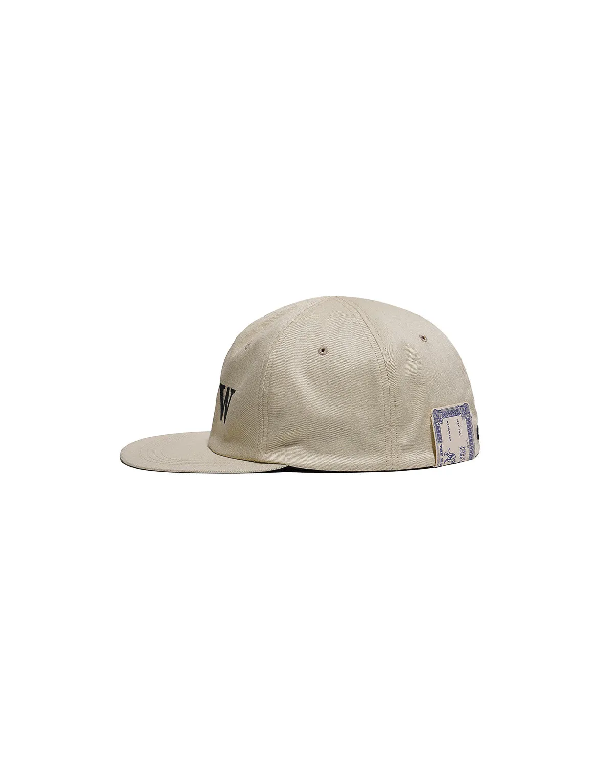HW WASHED BIKERS CAP - Beige sold by H.W. Dog & Co product image thumbnail 4