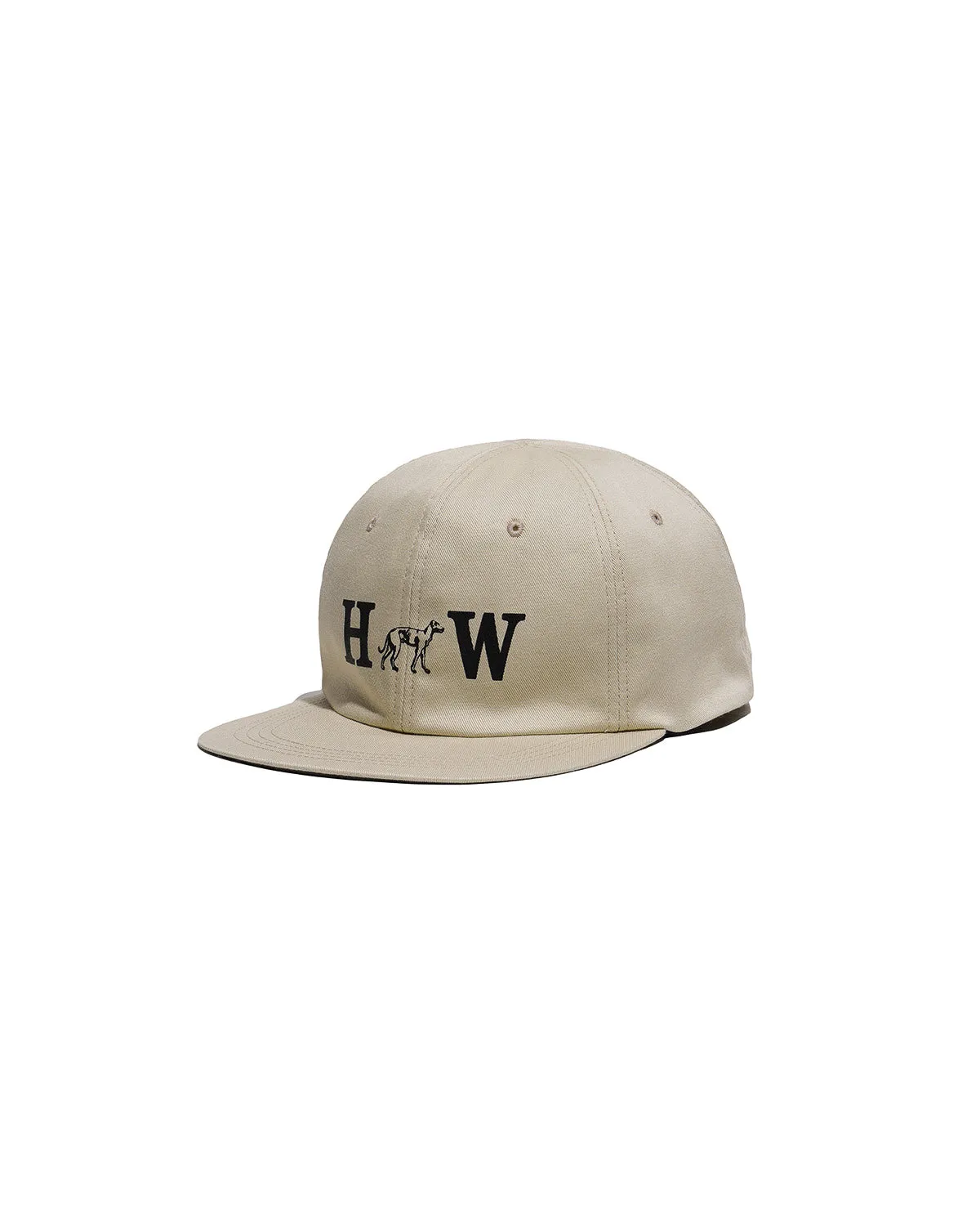 HW WASHED BIKERS CAP - Beige sold by H.W. Dog & Co