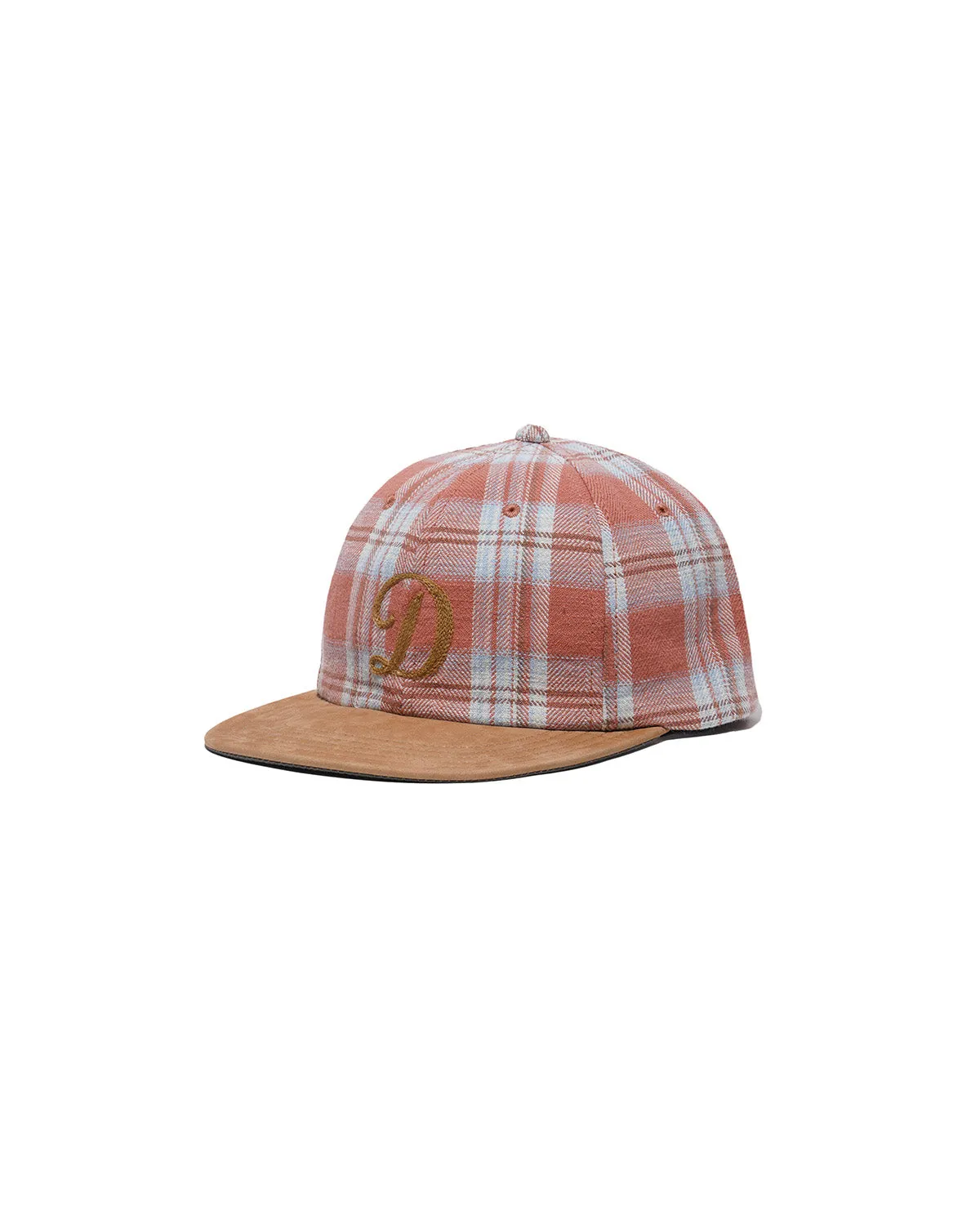 PLAID TWO TONE CAP - Red sold by H.W. Dog & Co