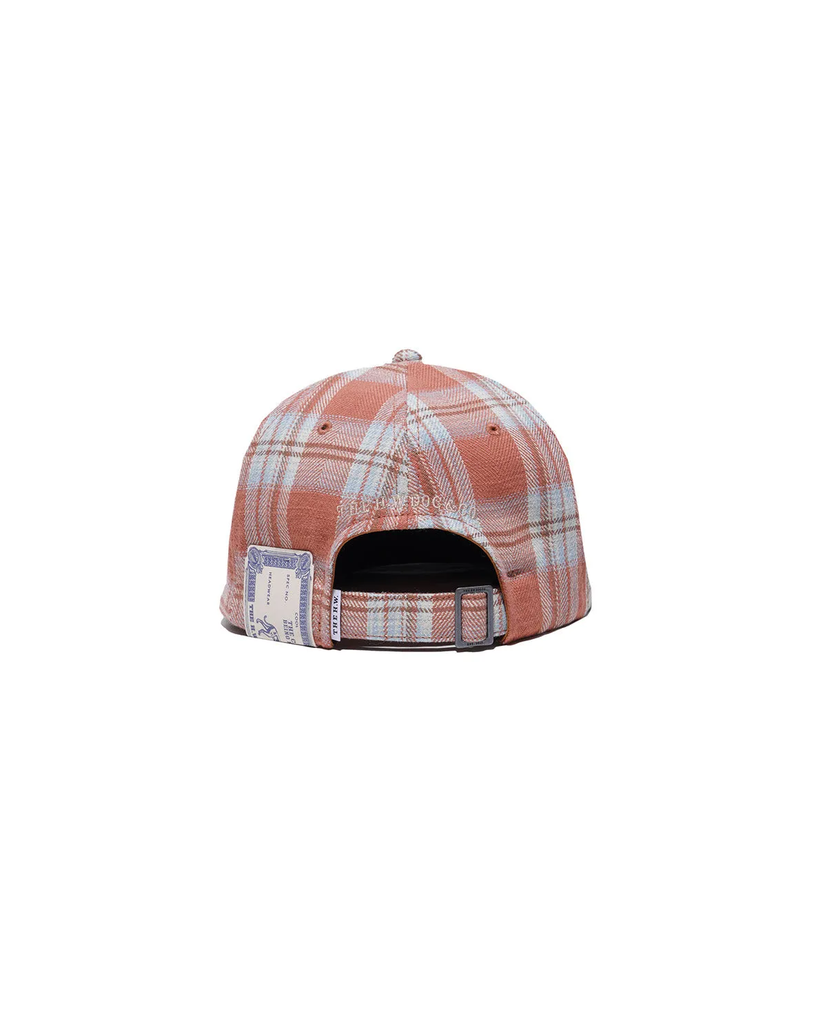 PLAID TWO TONE CAP - Red sold by H.W. Dog & Co product image thumbnail 5