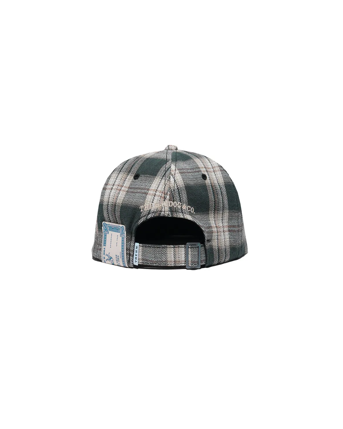 PLAID TWO TONE CAP - Black sold by H.W. Dog & Co product image thumbnail 5