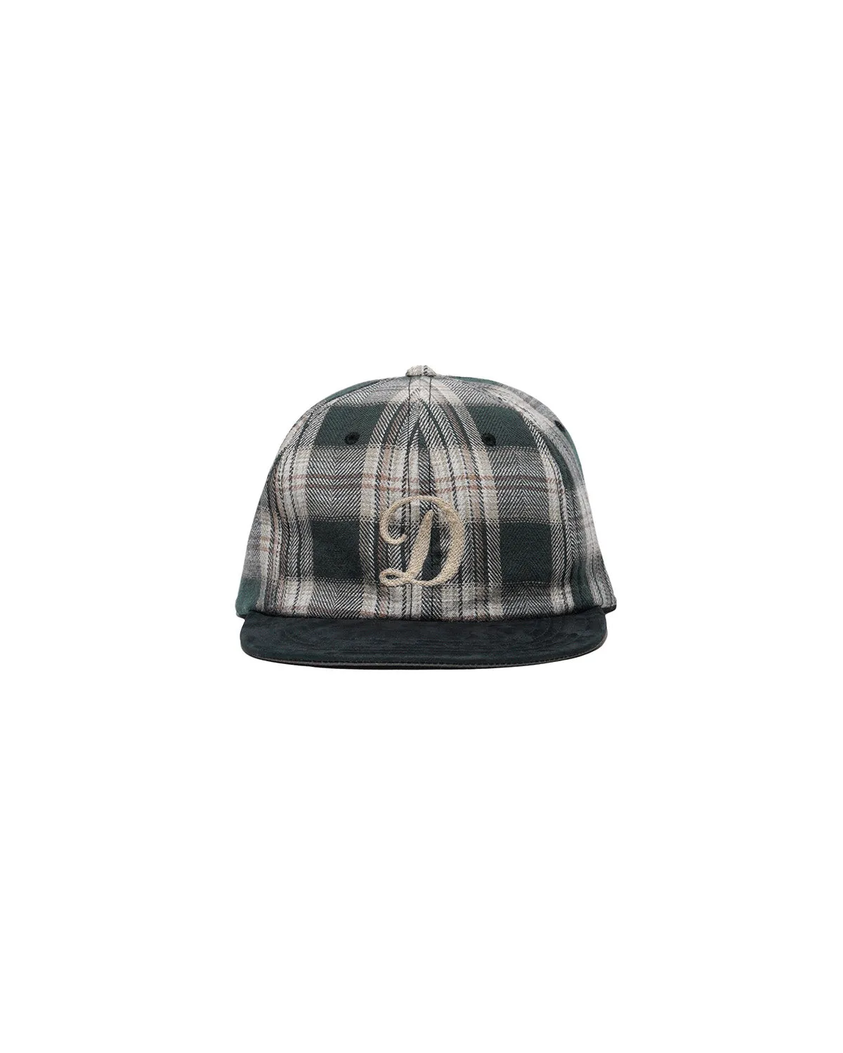 PLAID TWO TONE CAP - Black sold by H.W. Dog & Co product image thumbnail 3