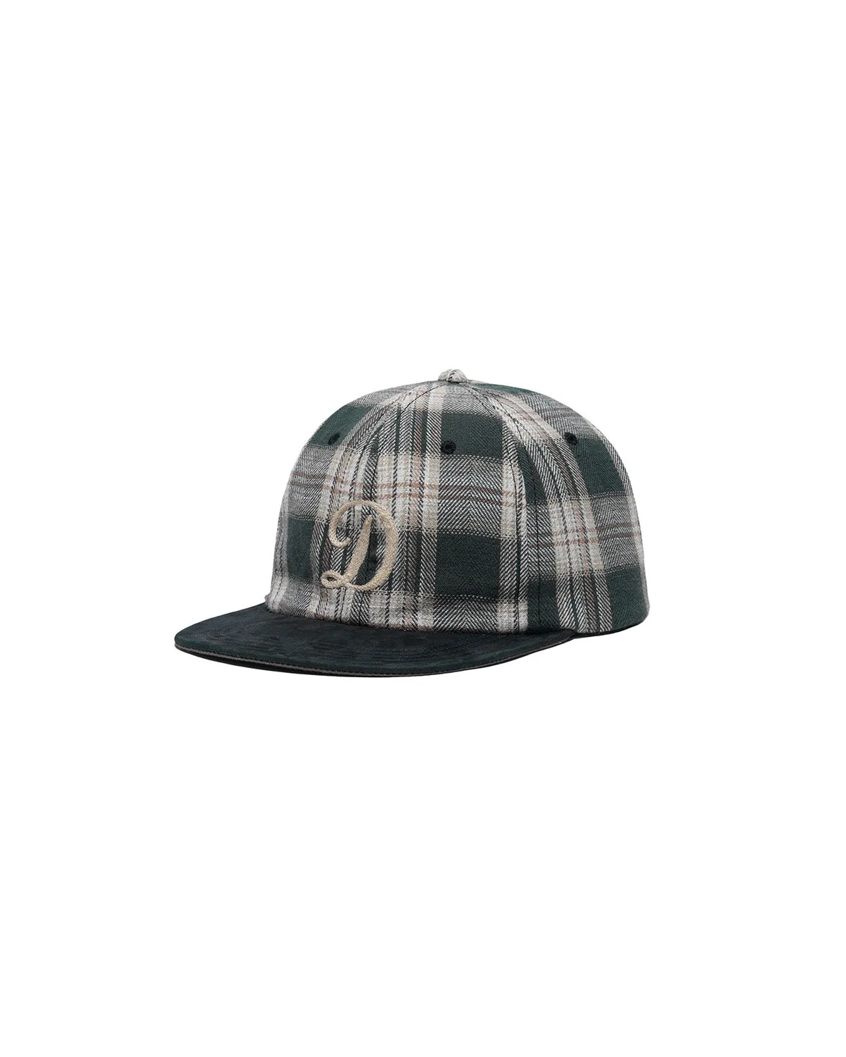 PLAID TWO TONE CAP - Black sold by H.W. Dog & Co