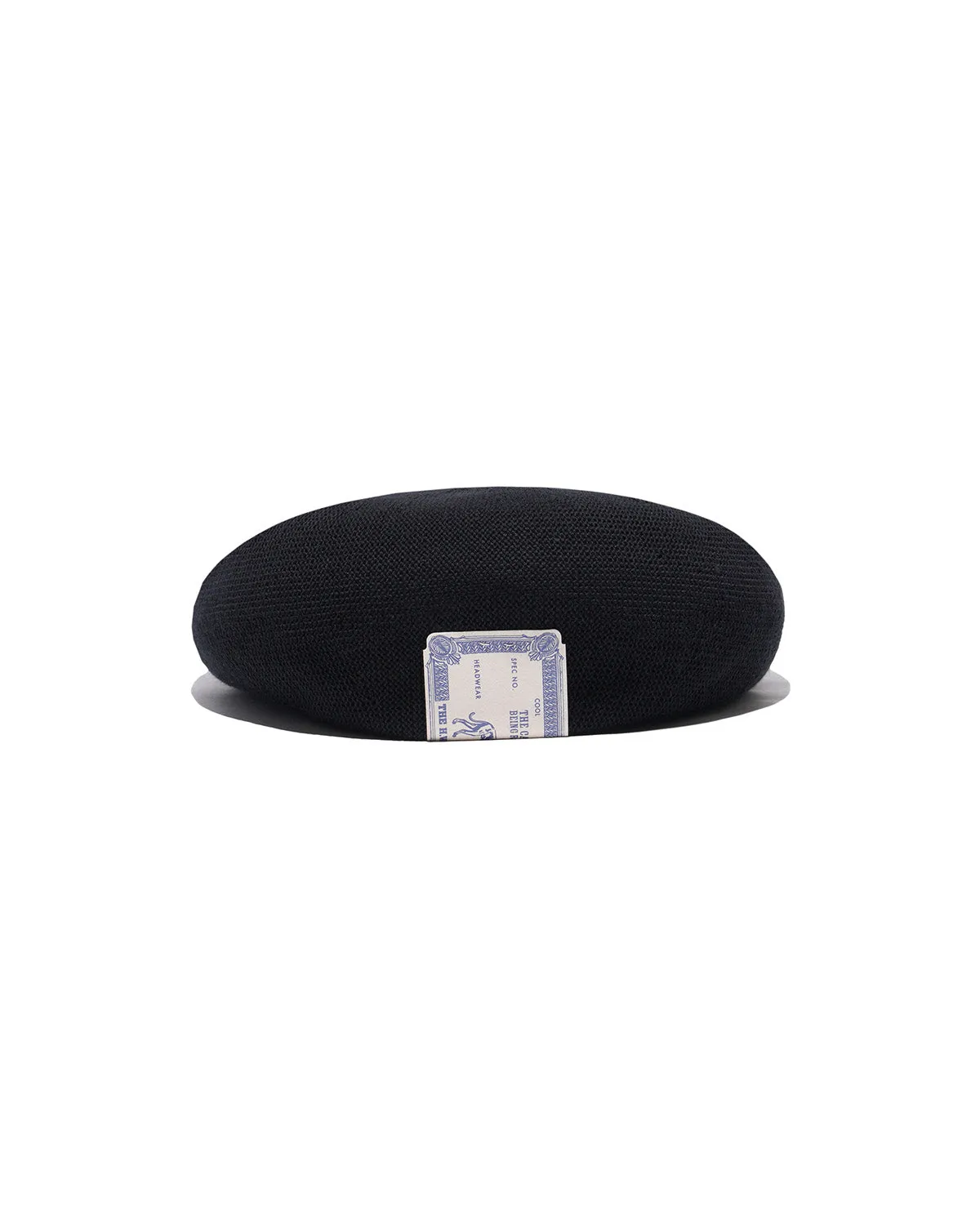 COTTON BASIC BERET - Black sold by H.W. Dog & Co product image thumbnail 4