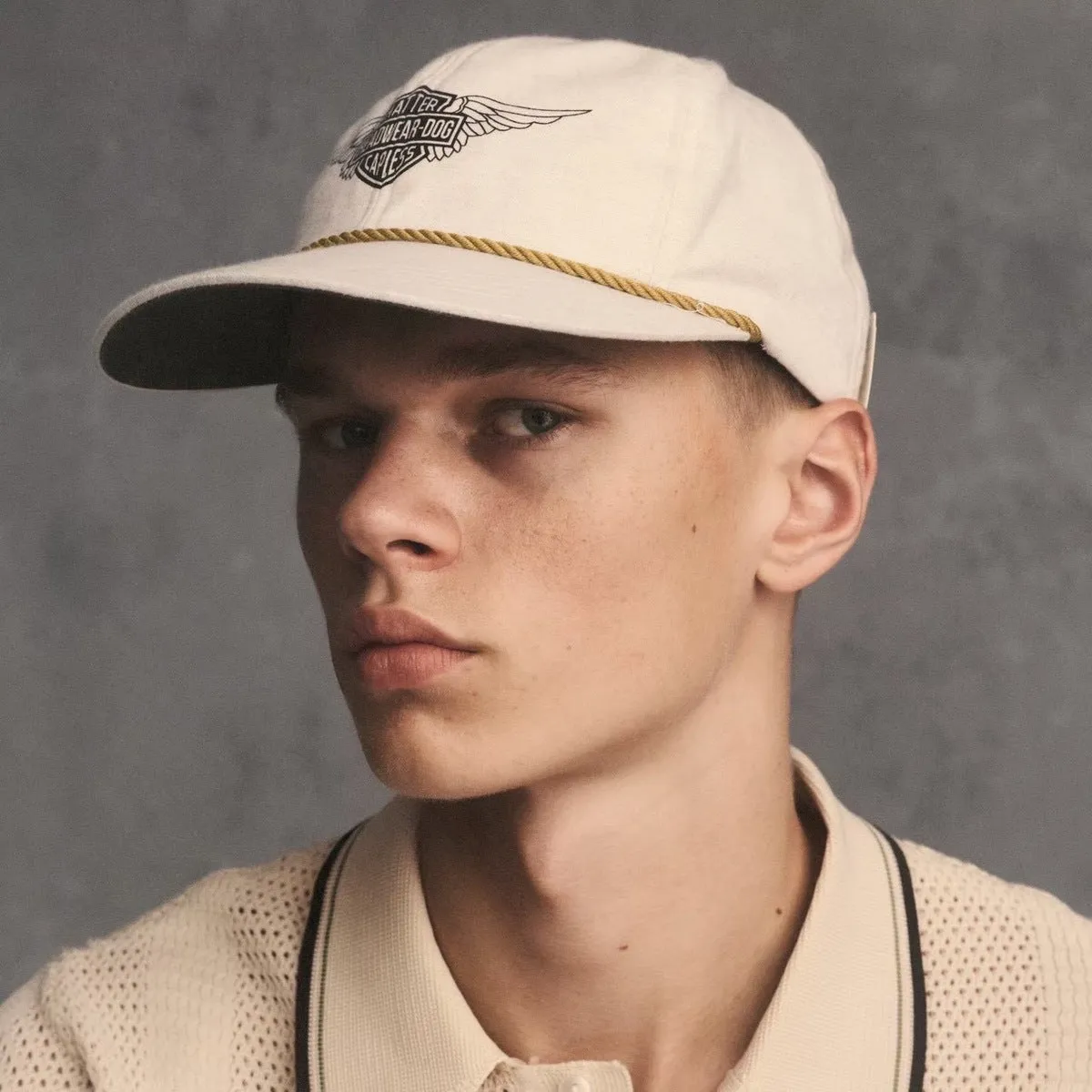 HD HOMMAGE UNION CAP - Black sold by H.W. Dog & Co product image thumbnail 2