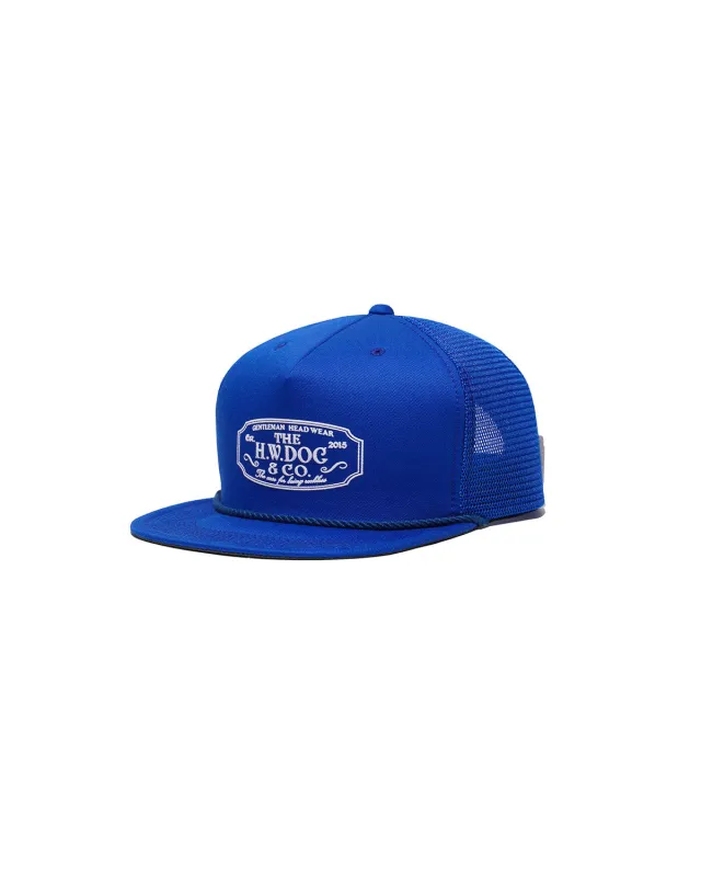 MESH TRUCKER CAP - Blue made by H.W. Dog & Co