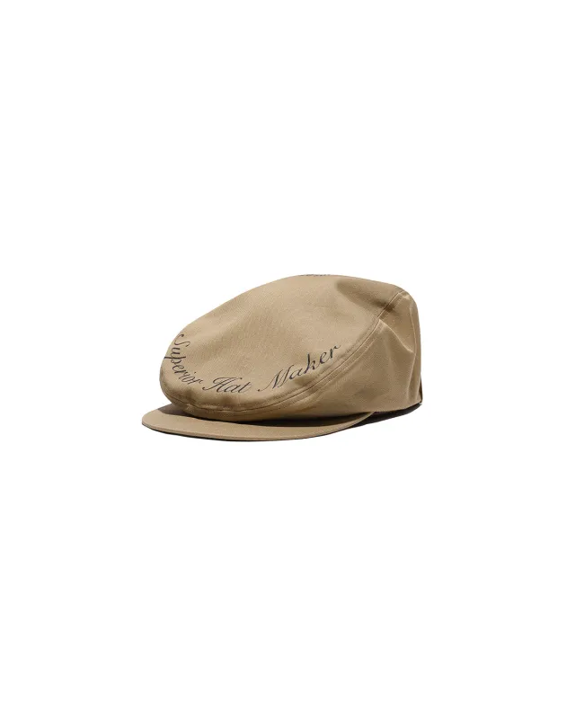 90s FLAT HUNTING - Beige made by H.W. Dog & Co