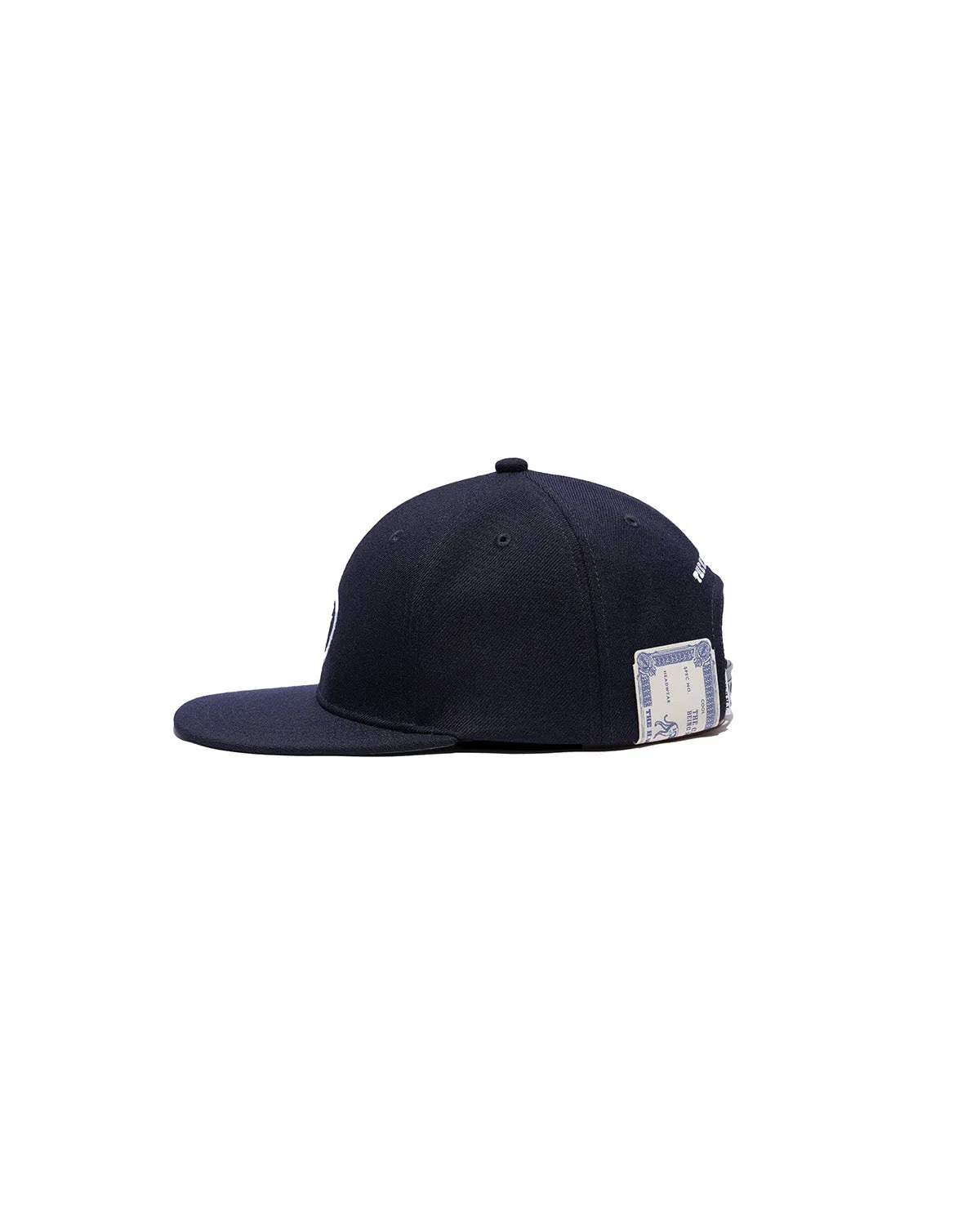 SUMMER WOOL BOX CAP - Navy sold by H.W. Dog & Co product image thumbnail 4