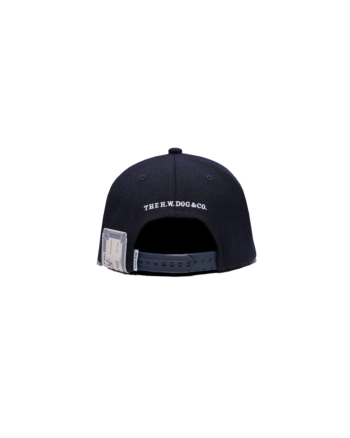 SUMMER WOOL BOX CAP - Navy sold by H.W. Dog & Co product image thumbnail 5