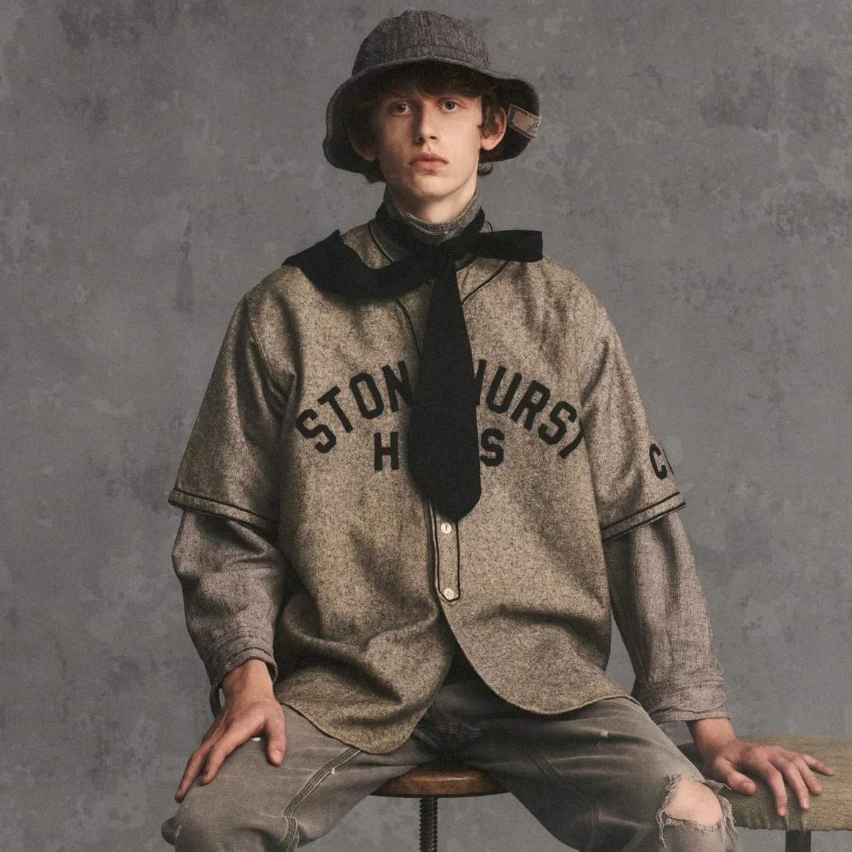 LINEN FATIGUE HAT - Black sold by H.W. Dog & Co product image thumbnail 2