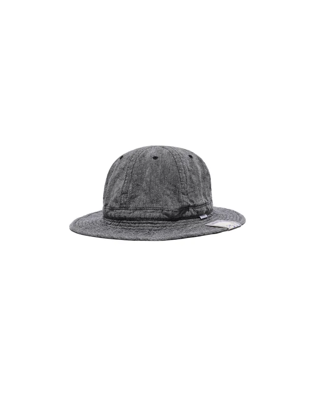LINEN FATIGUE HAT - Black made by H.W. Dog & Co