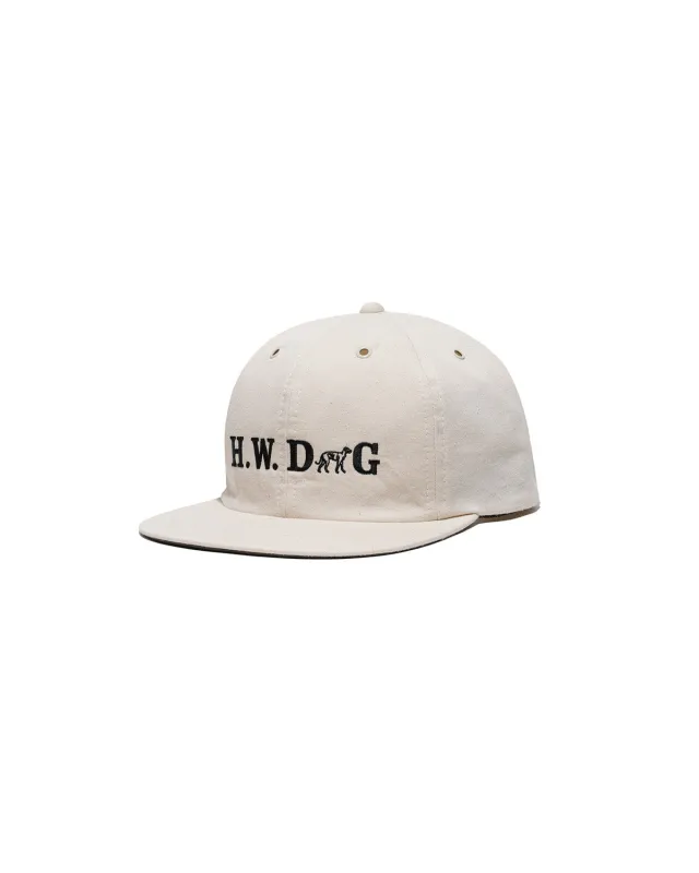 DENIM SKATE CAP - Natural made by H.W. Dog & Co