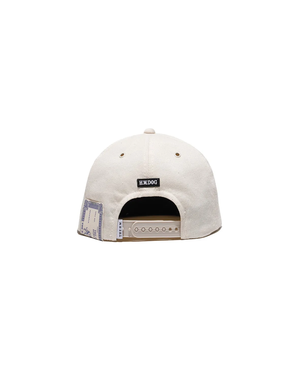 DENIM SKATE CAP - Natural sold by H.W. Dog & Co product image thumbnail 5