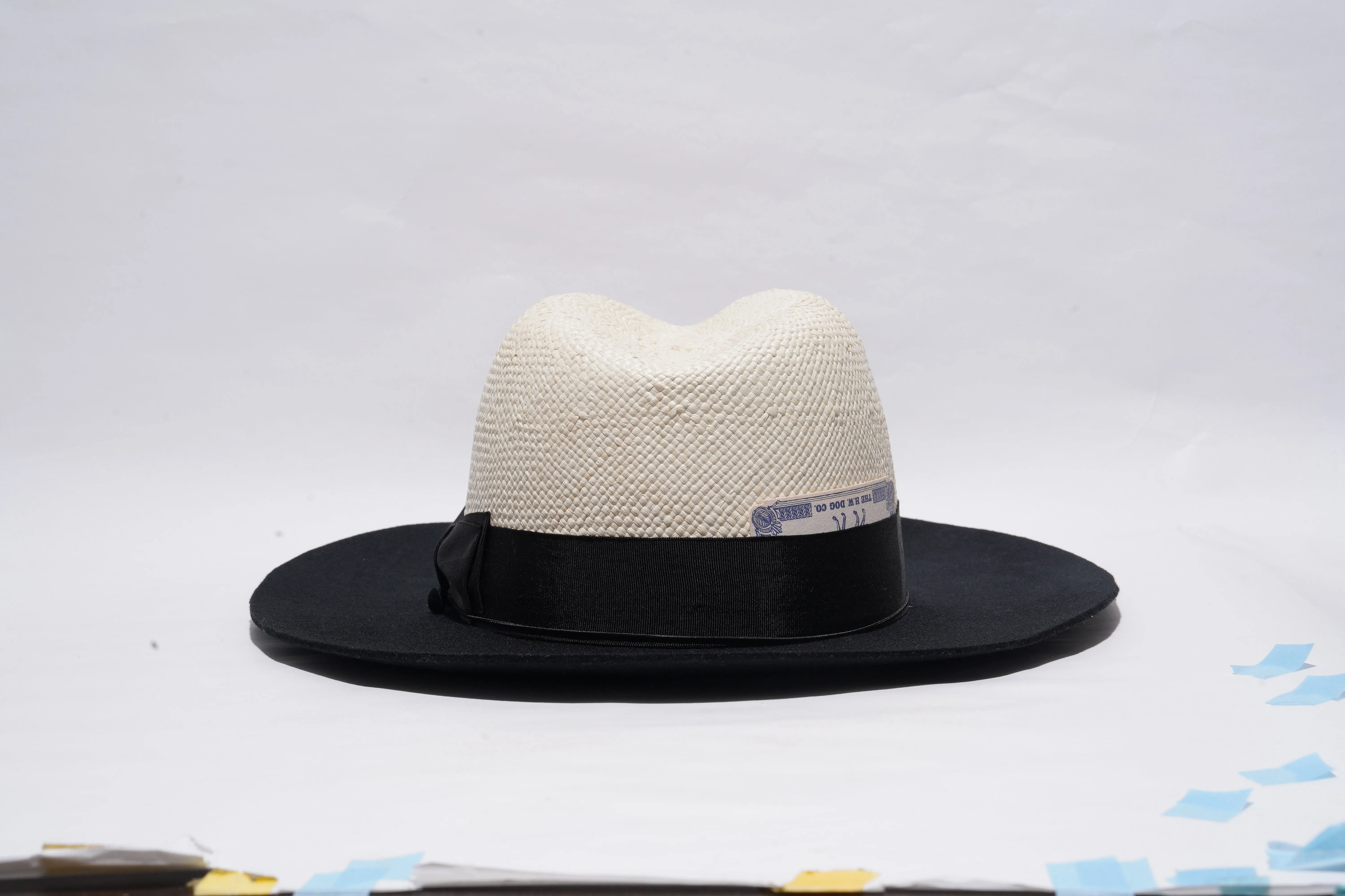 26SS CAPSULE COLLECTION - RAFFIA × WOOL FRONT HAT sold by H.W. Dog & Co product image thumbnail 4