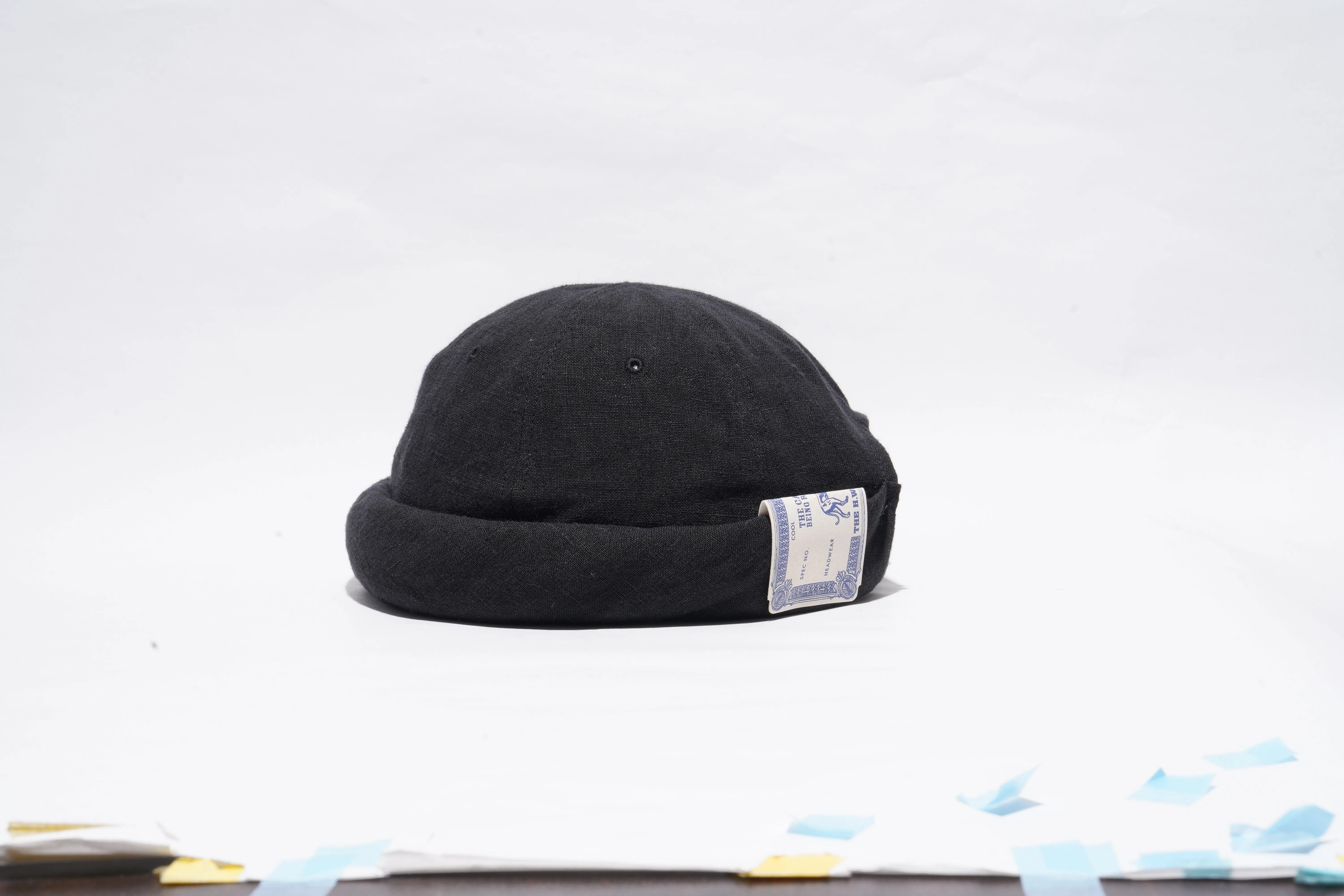 26SS CAPSULE COLLECTION - LINEN CANVAS ROLL CAP sold by H.W. Dog & Co product image thumbnail 5
