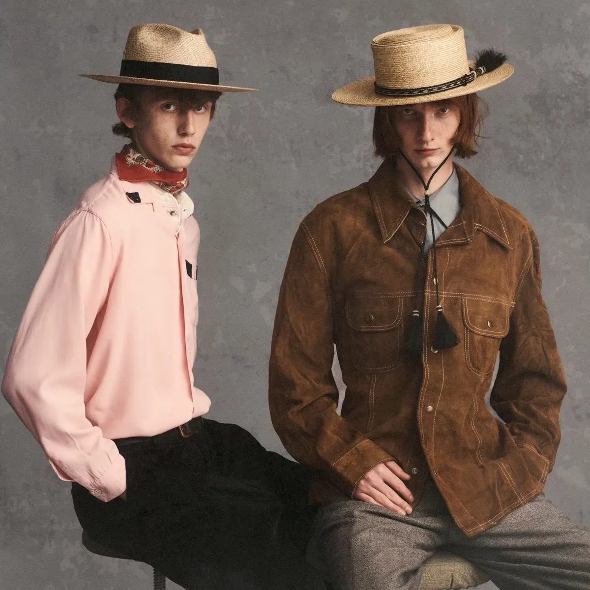 PORK PIE HAT - Natural sold by H.W. Dog & Co product image thumbnail 2