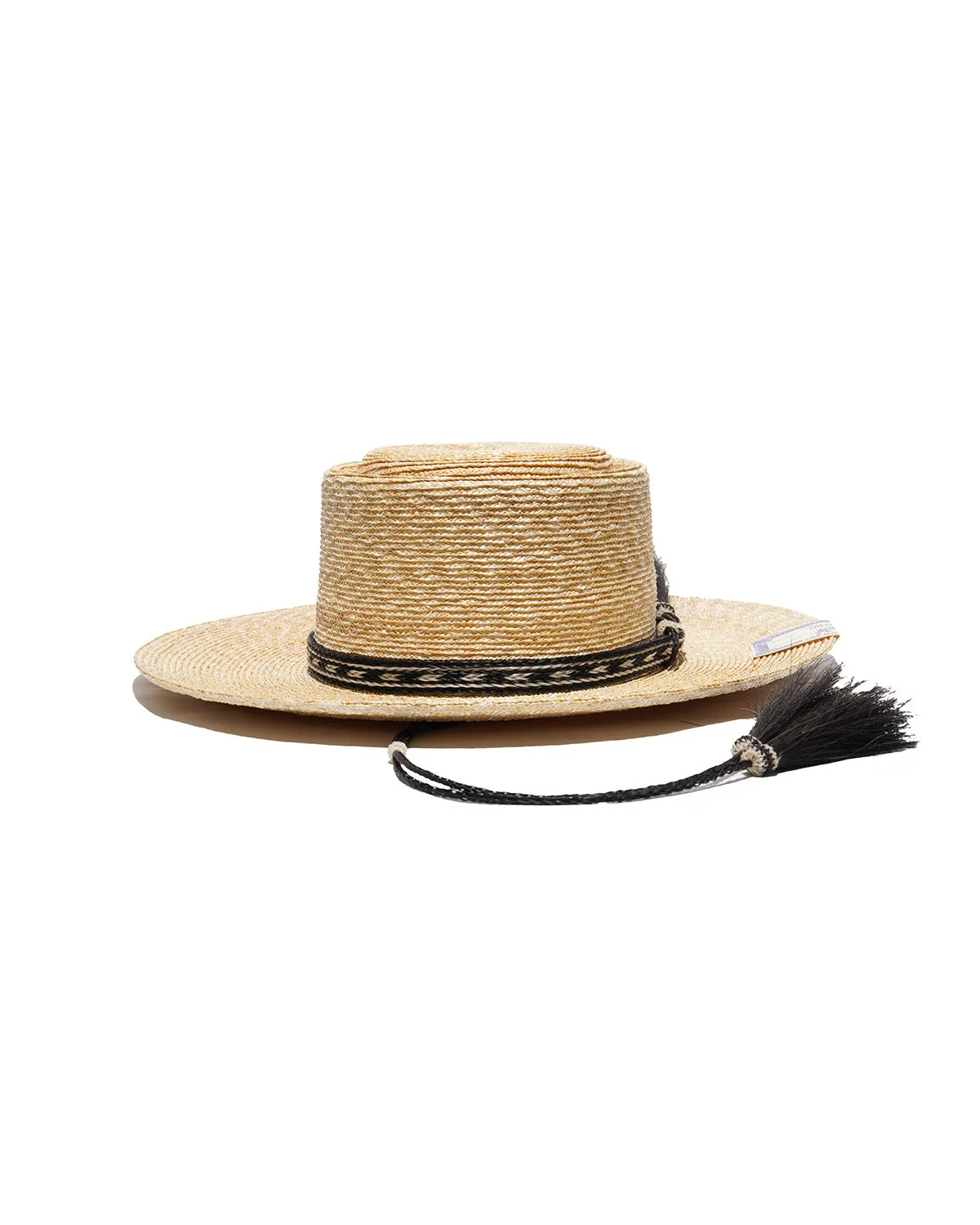 PORK PIE HAT - Natural sold by H.W. Dog & Co product image thumbnail 3
