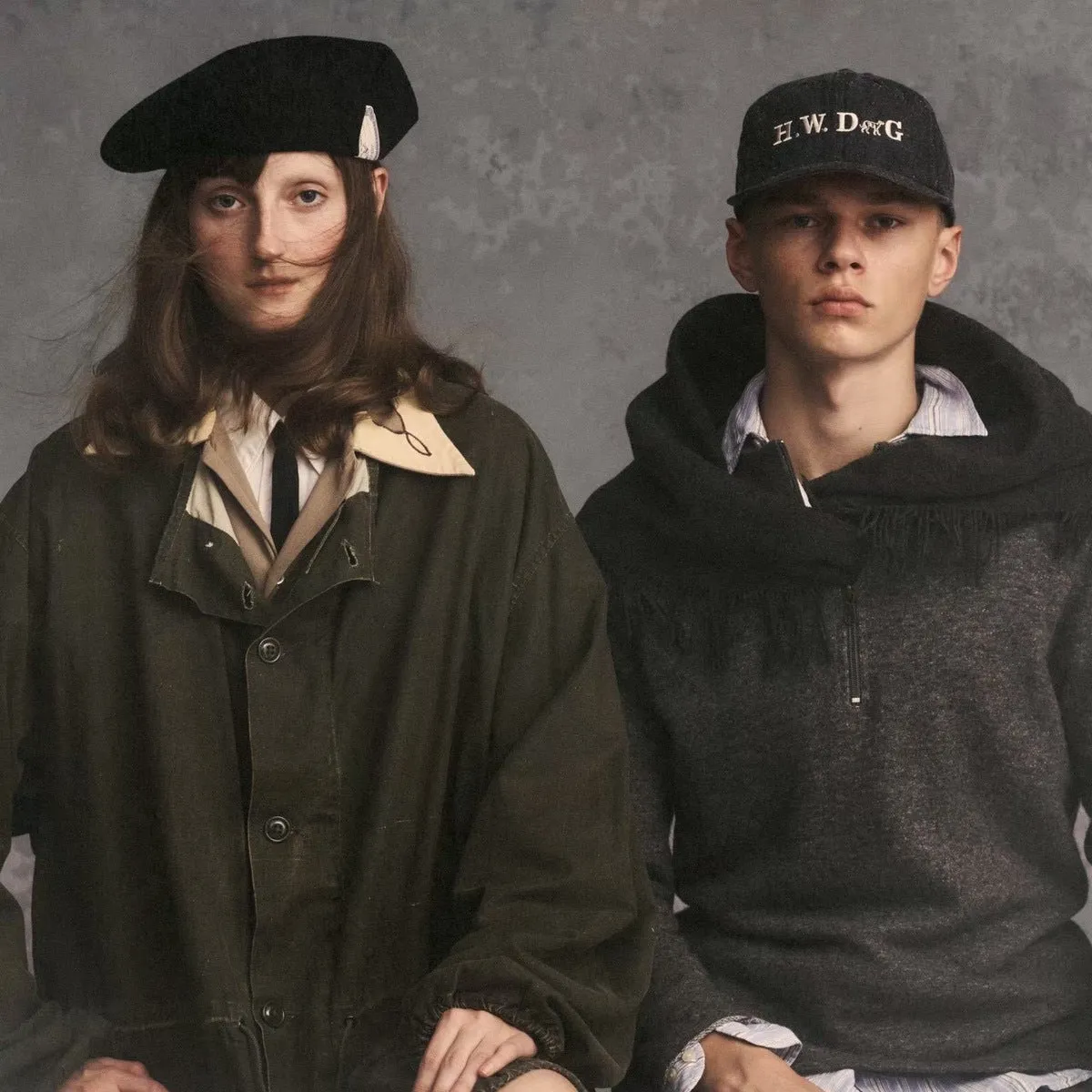 LOW CROWN KNIT BERET - Brown sold by H.W. Dog & Co product image thumbnail 2