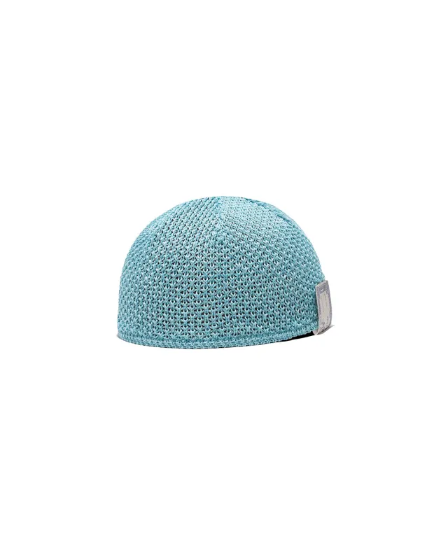 LINEN SINGLE WATCH CAP - Blue made by H.W. Dog & Co