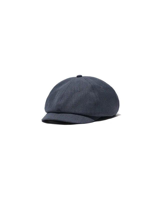 SUMMER WOOL NEWSPAPER BOYS CAP - Gray made by H.W. Dog & Co
