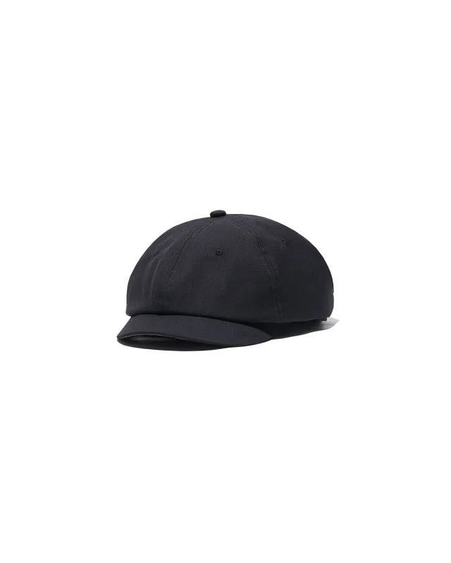 SUMMER WOOL NEWSPAPER BOYS CAP - Black made by H.W. Dog & Co