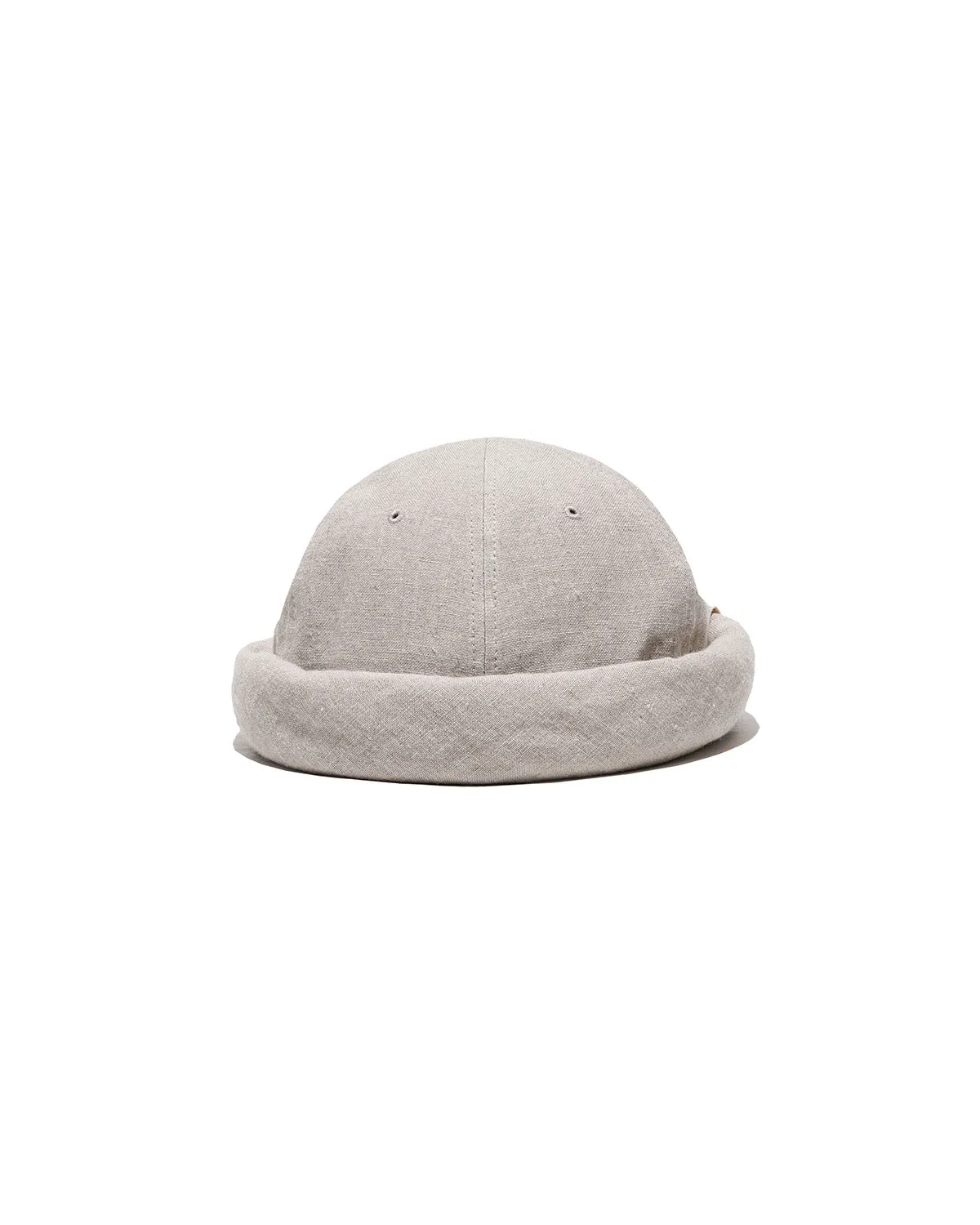 LINEN CANVAS ROLL CAP - Natural sold by H.W. Dog & Co product image thumbnail 3