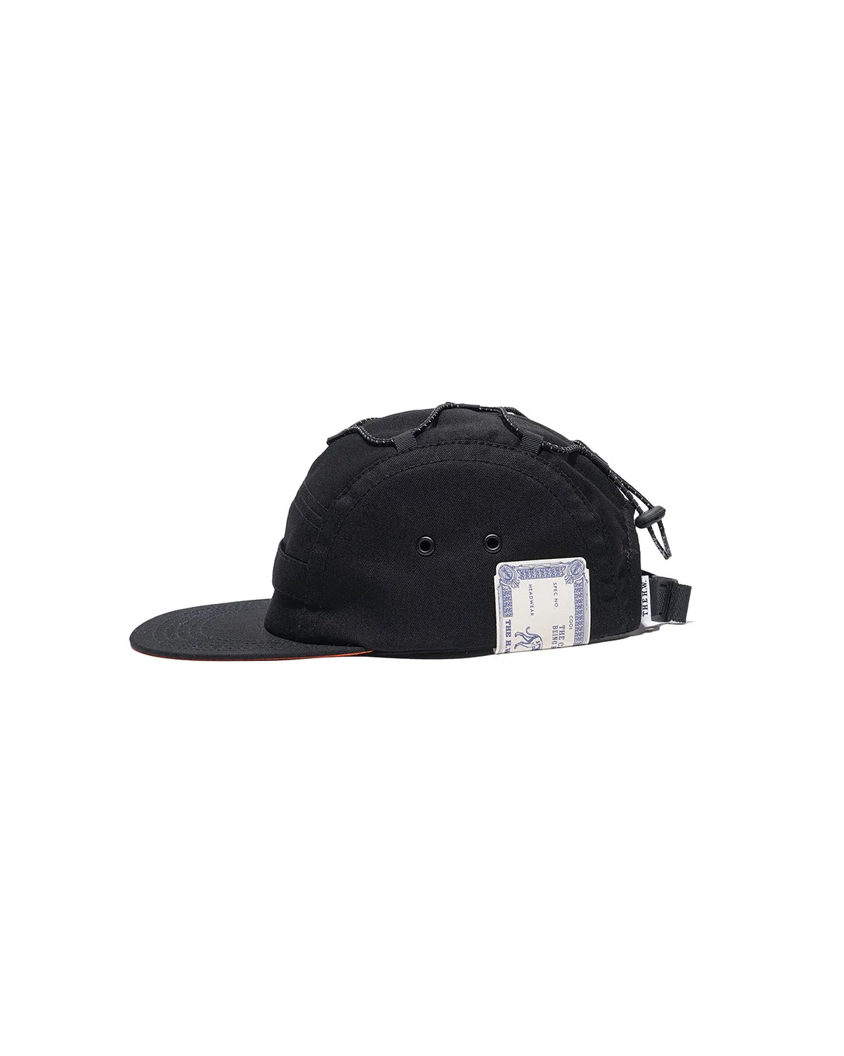 REFLECTOR CORD JET CAP - Black sold by H.W. Dog & Co product image thumbnail 4