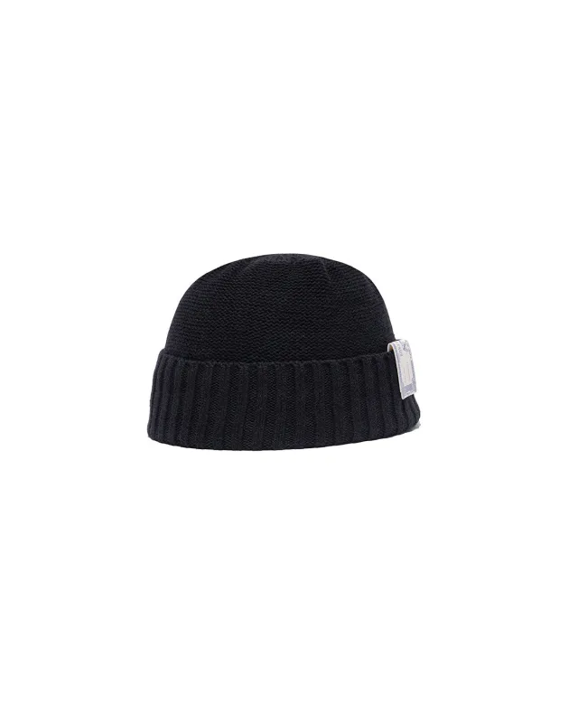 CRUNCHY BEANIE - Black made by H.W. Dog & Co
