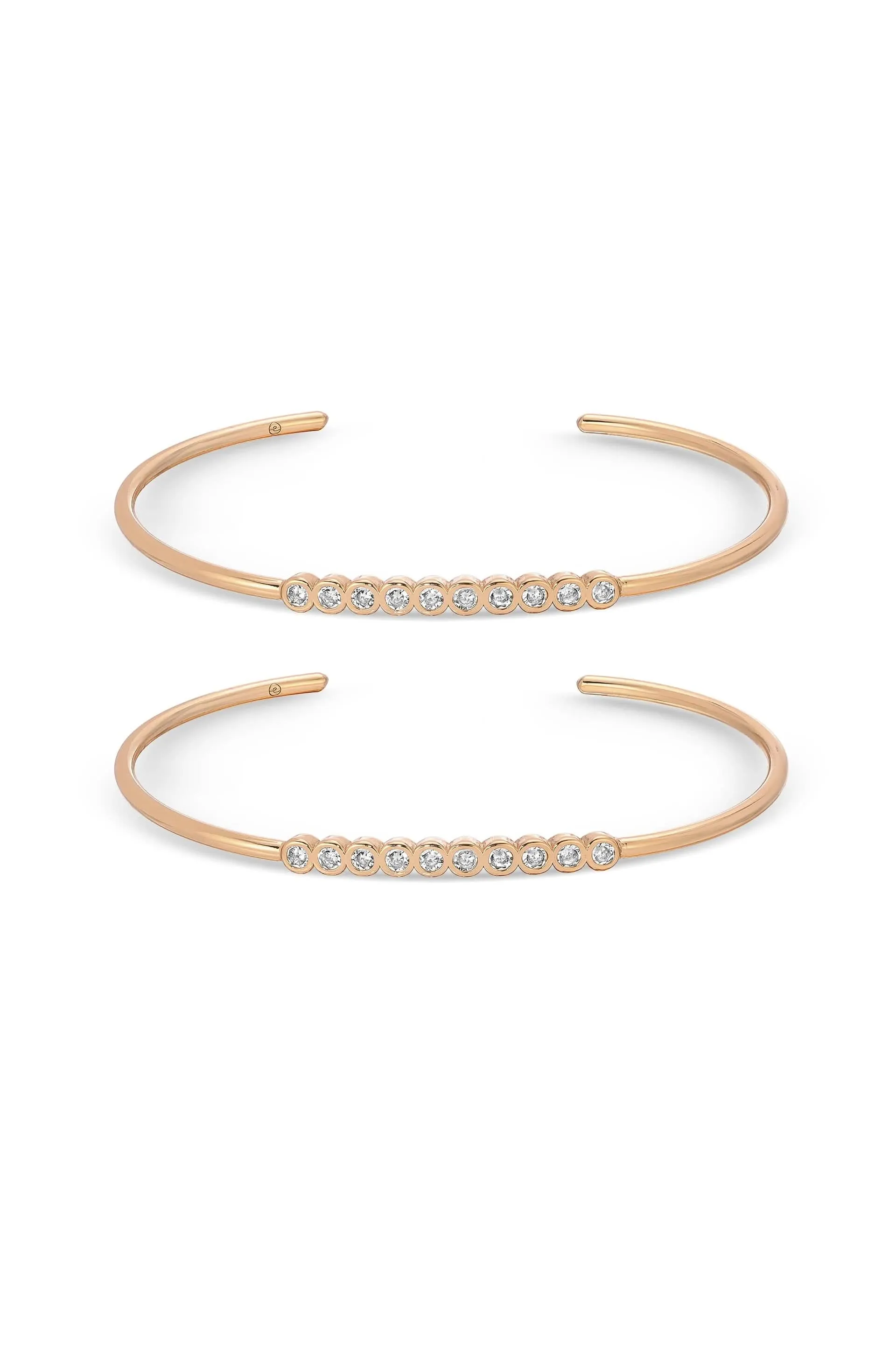 Ettika Double Take Crystal Cuff Set sold by Boho Pink product image thumbnail 2