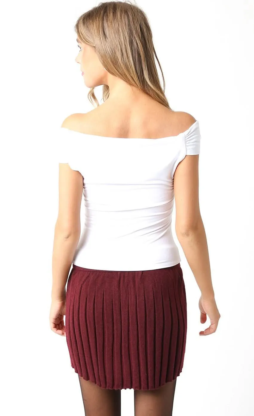 Dixie White Off-The-Shoulder Top sold by Boho Pink product image thumbnail 3