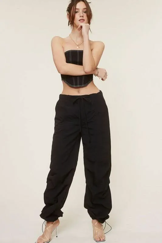 Carolee Black Strapless Bustier Top sold by Boho Pink product image thumbnail 4