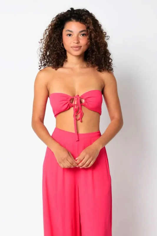 Fira Fuchsia Two-Piece Jumpsuit sold by Boho Pink