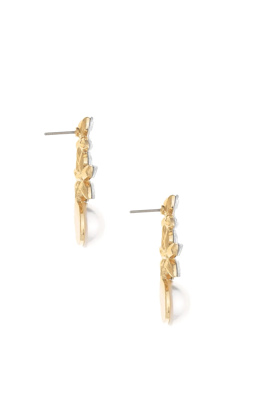 Ettika Best Day Crystal and Pearl Earrings sold by Boho Pink product image thumbnail 4