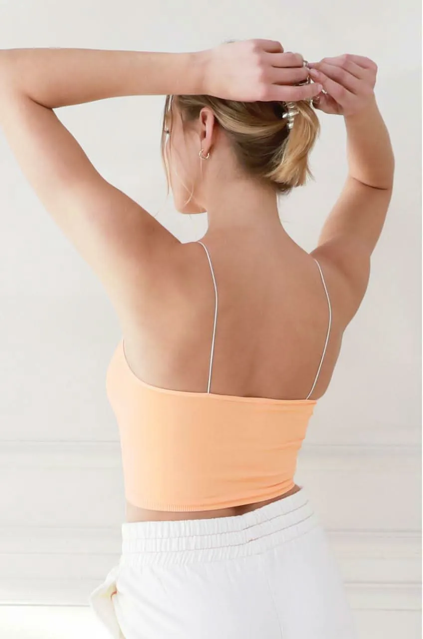 NIKIBIKI Orange Skinny Strap Cami Top sold by Boho Pink product image thumbnail 3