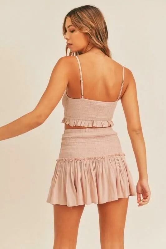 Santorini Blush Pink Mini Dress Set sold by Boho Pink product image thumbnail 2