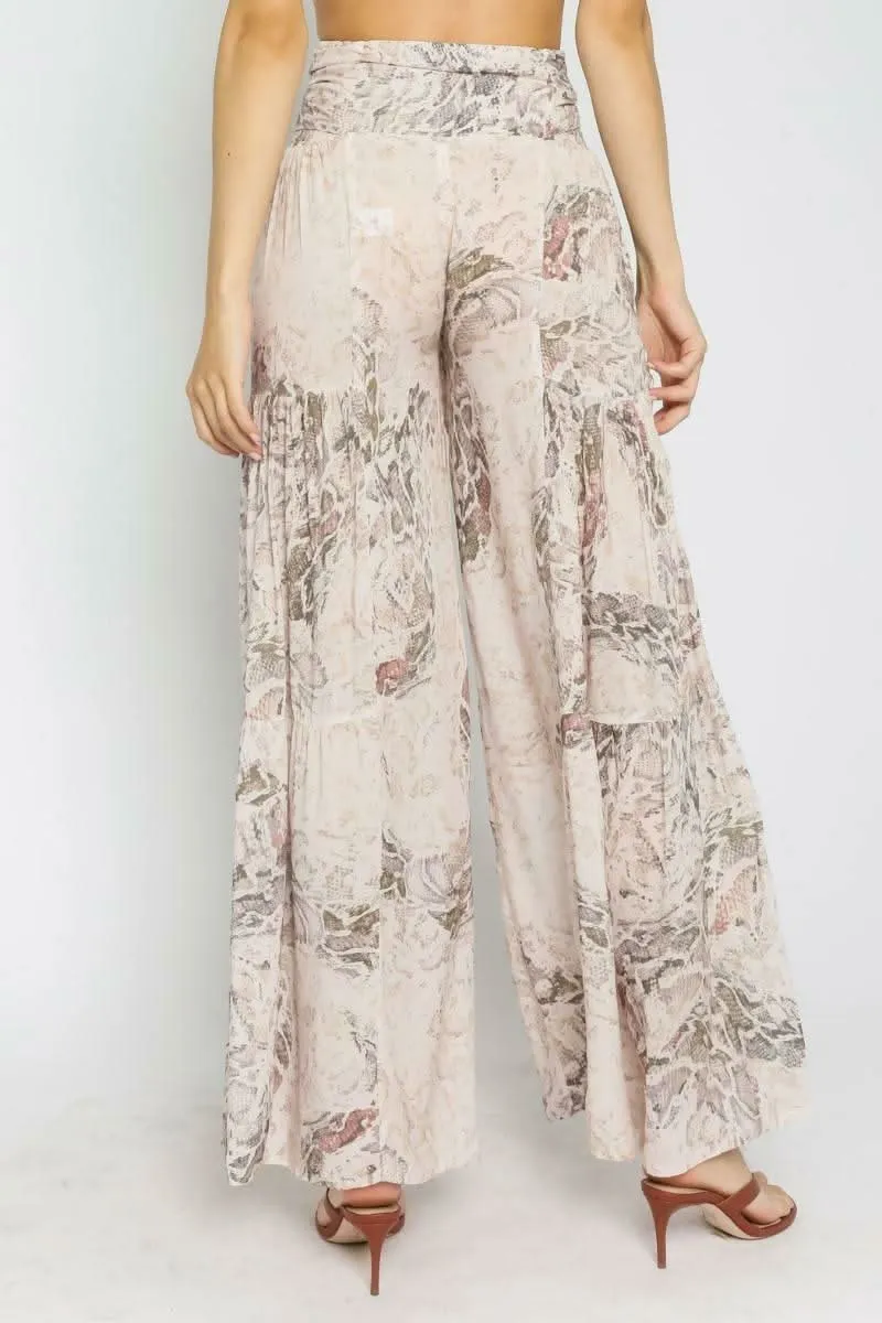 By The Shore Taupe Snake Two-Piece Jumpsuit sold by Boho Pink product image thumbnail 2