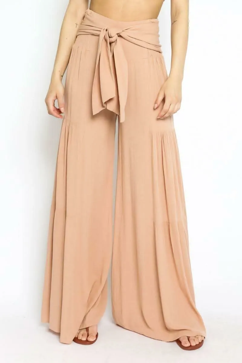 By The Shore Sandy Beige Two-Piece Jumpsuit sold by Boho Pink product image thumbnail 3