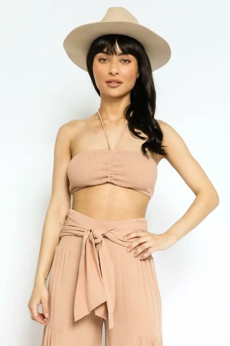 By The Shore Sandy Beige Two-Piece Jumpsuit sold by Boho Pink product image thumbnail 2