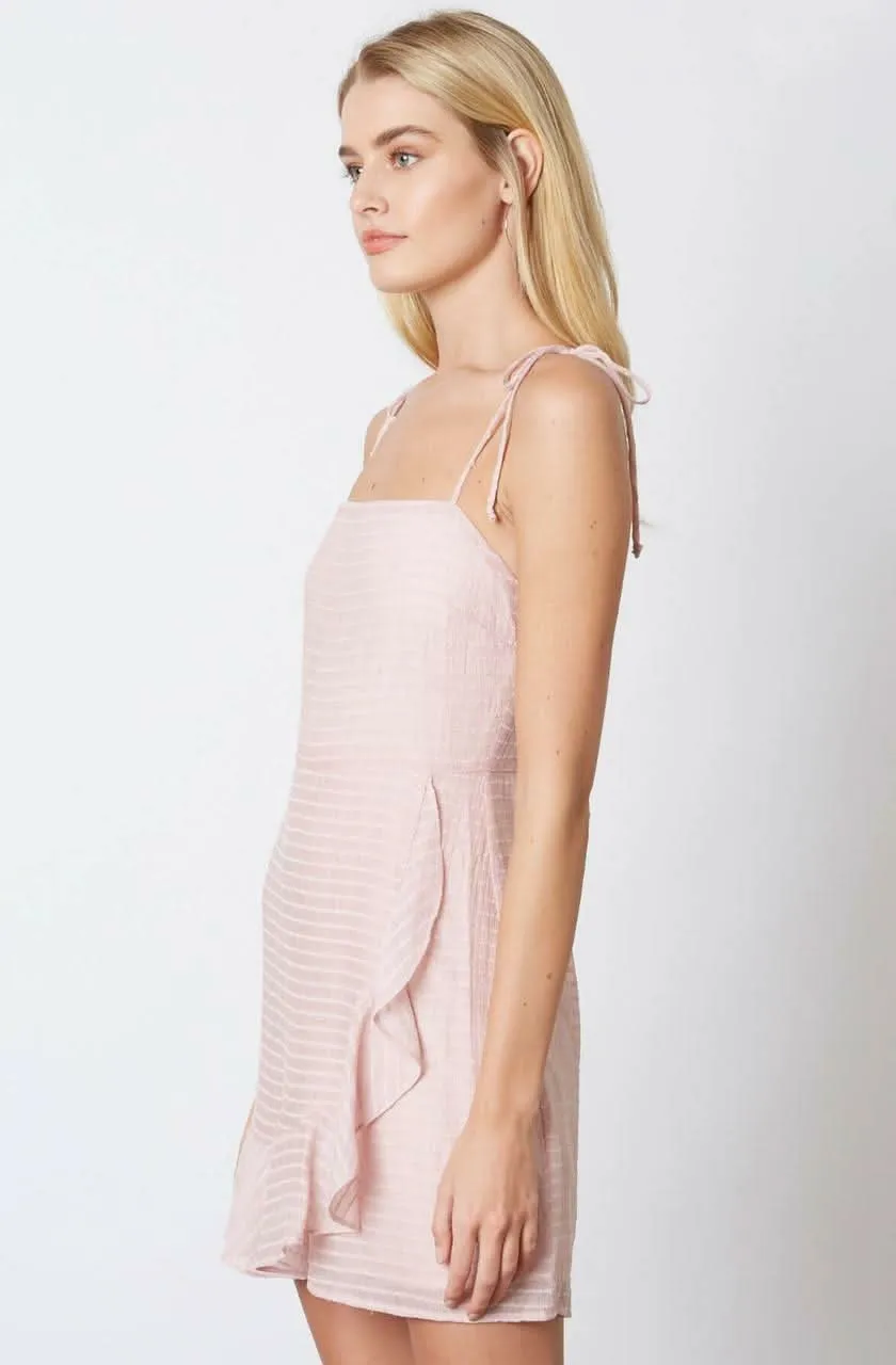 Ellie Pink Ruffled Cami Mini Dress sold by Boho Pink product image thumbnail 3