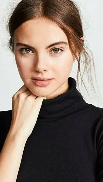 Free People Sunshine Black Turtleneck Tee sold by Boho Pink product image thumbnail 5