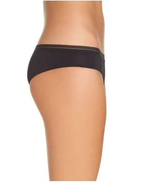 Free People Truth Or Dare Black Tanga sold by Boho Pink product image thumbnail 2